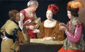 Mignon The Cheat with the Ace of Clubs