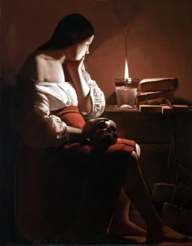 Une Petite Fille 1886 Magdalene with the Smoking Flame