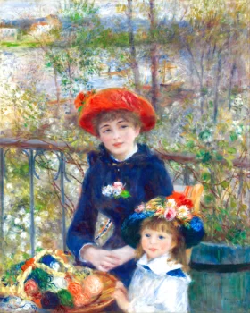 Two Sisters (On the Terrace) 1881