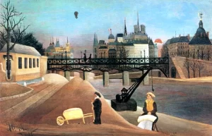 Ile Saint Louis and Notre Dame de Paris