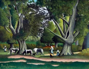 Landscape With Milkmaids (View of Brittany)