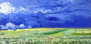 Wheatfield Under Thunderclouds 1890
