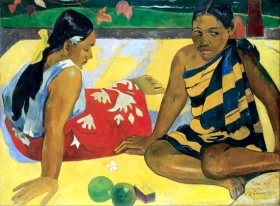 Self-Portrait 1889 Parau Api. What News