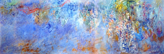 Wisteria, 1919-1920 by Claude Monet - Oil Painting Reproduction | Kosh mArt  India