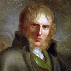 A stream through the valley, deer in the distance 1905