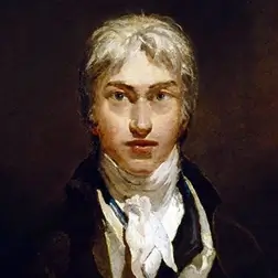 A stream through the valley, deer in the distance 1905