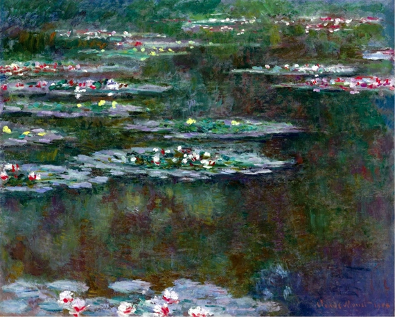 睡蓮 クロード·モネ | 油絵複製画 | KOSH mArt 日本
