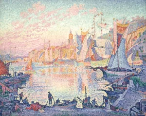 Brick Italien Devant Agay ポール・シニャック | 油絵複製画 | KOSH mArt 日本