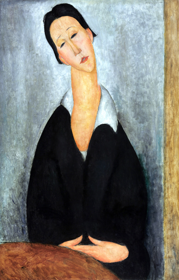 Portrait of a Polish woman 1919 アメデオ・モディリアーニ | 油絵 