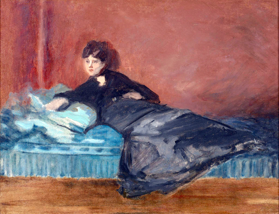 Woman Lying On Sofa 1873 エドゥアール・マネ | 油絵複製画 | KOSH