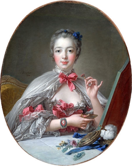 Jeanne-Antoinette Poisson, Marquise de Pompadour 1750 フランソワ・ブーシェ | 油絵複製画 |  KOSH mArt 日本