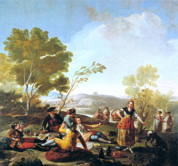 The Picnic 1776 フランシスコ・ゴヤ | 油絵複製画 | KOSH mArt 日本