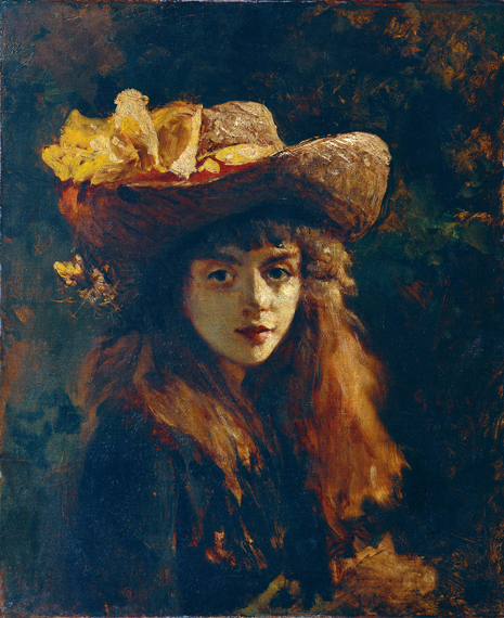 Portrait of a Girl ギュスターヴ・クールベ | 油絵複製画