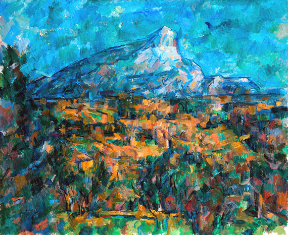 サント・ヴィクトワール山 ポール・セザンヌ | 油絵複製画 | KOSH mArt 日本