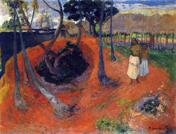 Idyll in Tahiti ポール・ゴーギャン | 油絵複製画 | KOSH mArt 日本