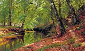 River through the Woods 1905