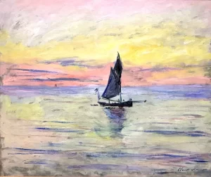 Sailing Boat, Evening