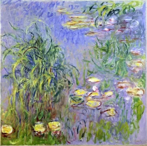 Water Lilies, Cluster of Grass , 1914-17