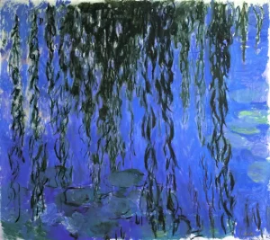 Water Lilies and Weeping Willow Branches, 1916-19