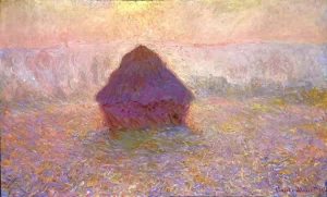 Grainstack, Sun In the Mist, 1891