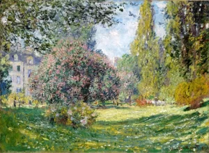 Parc Monceau, Paris, 1876