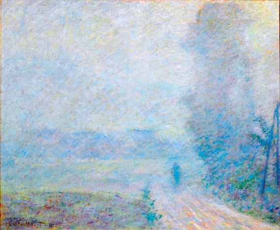 Chemin Dans Le Brouillard