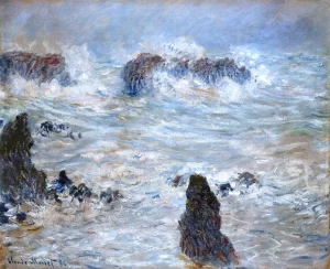 Storm In the Belle-Ile Coast, 1886
