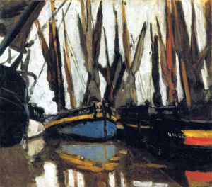 Fishing Boats (Study), 1866