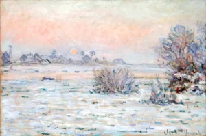 Winter Sun at Lavacourt, 1879-1880