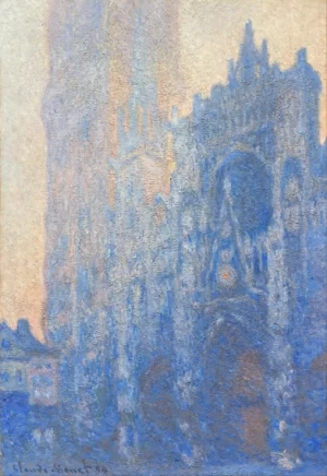 Rouen Cathedral Façade and Tour D'albane (Morning Effect)