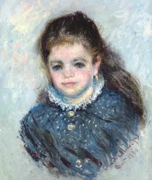 Portrait of Jeanne Serveau, 1880