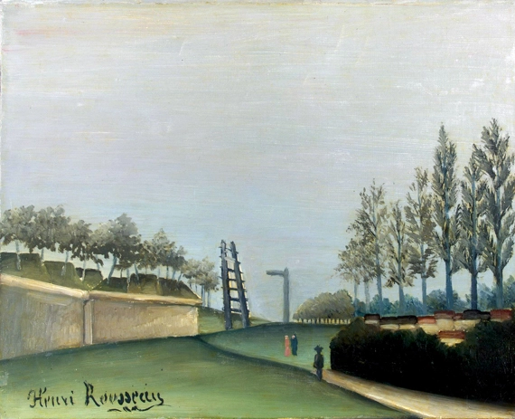 View of the Fortifications to the left of the Gate of Vanves