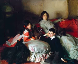 Essie, Ruby Und Ferdinand Wertheimer 1900