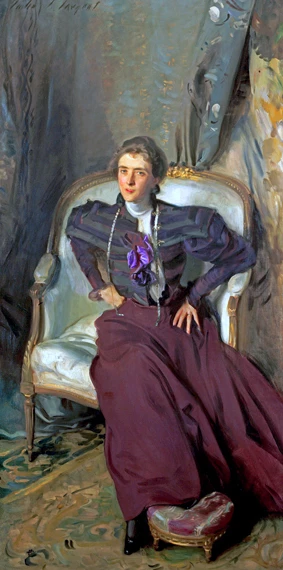Portrait of Miss alice Brisbane Thursby
