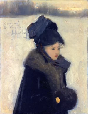 Woman With Furs