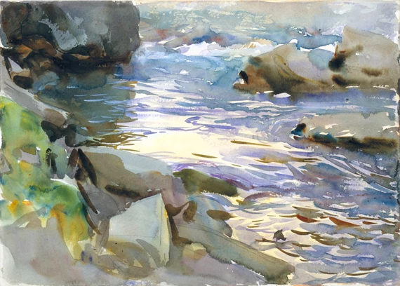 Stream and Rocks 1901