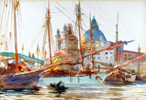 The Church of Santa Maria Della Salute, Venice