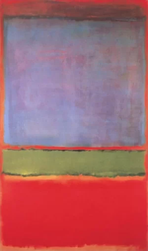 No. 6 (Violet, Green And Red)