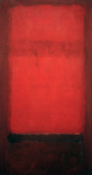 No. 36 (Light Red Over Dark Red) - 1955-57