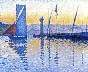 The Lighthouse. Saint Tropez, 1895