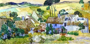 Farms Near Auvers 1890