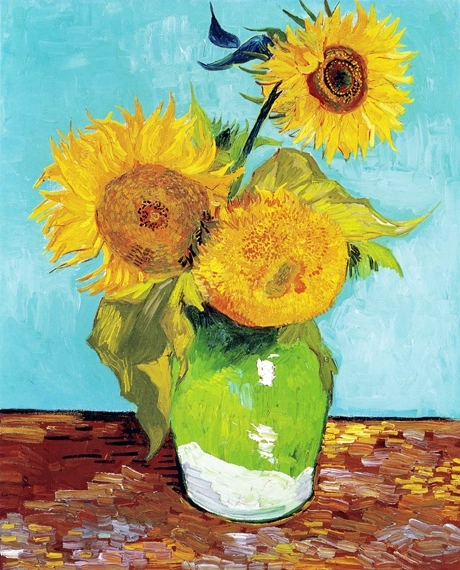 Three Sunflowers 1888