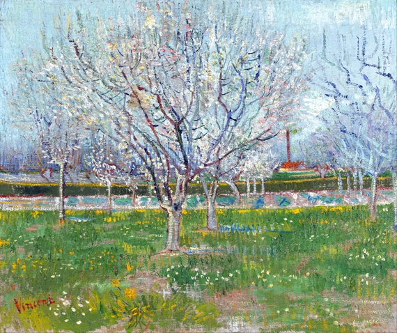 Orchard In Blossom (Plum Trees) 1888