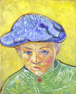 Portrait Of Camille Roulin 1888