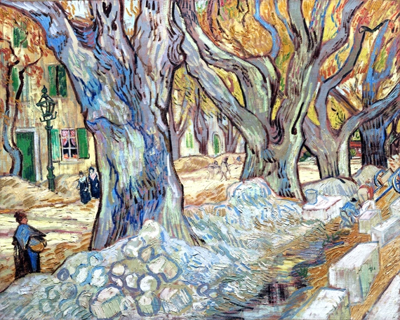 Road Menders At Saint-Remy (1889)