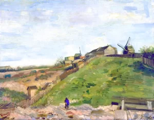 The Hill Of Montmartre With Stone Quarry 1886