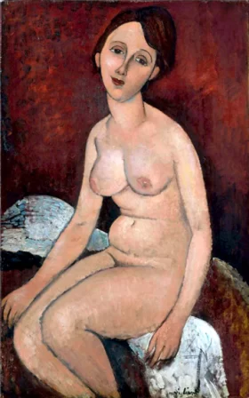 Seated nude 1916