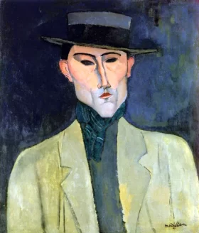 José Pacheco - Man with hat 1915