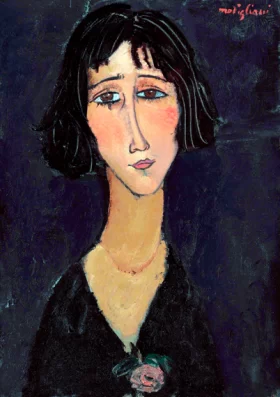 Jeune Femme a La Rose (Margherita) 1916