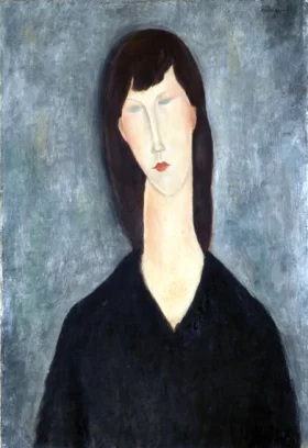 Raisins, carafe et livre 1922 Bust of a Woman